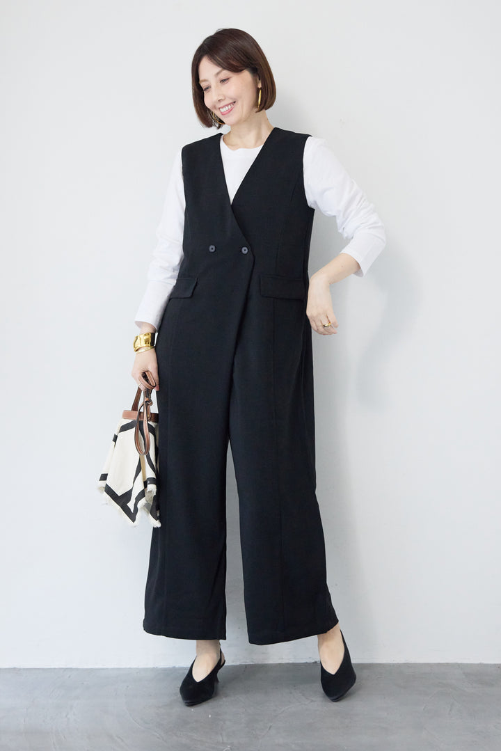 リネンライクオールインワン