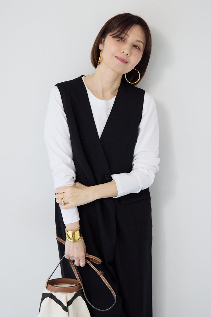 リネンライクオールインワン