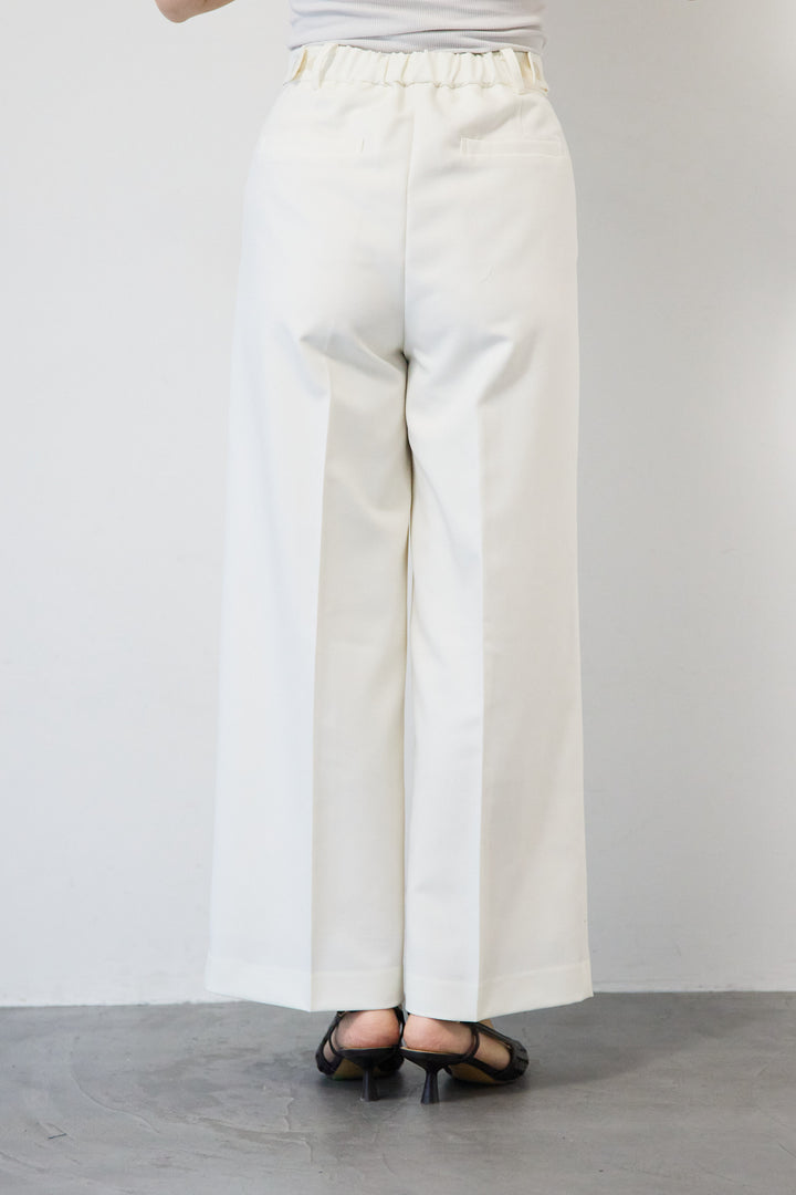 [SET]ラメ混ツイード編み ビジューボタン ニットカーディガン+ストレートワイドデニムパンツ(2set)