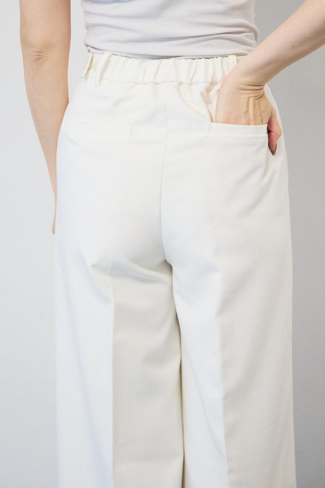 [SET]ラメ混ツイード編み ビジューボタン ニットカーディガン+ストレートワイドデニムパンツ(2set)