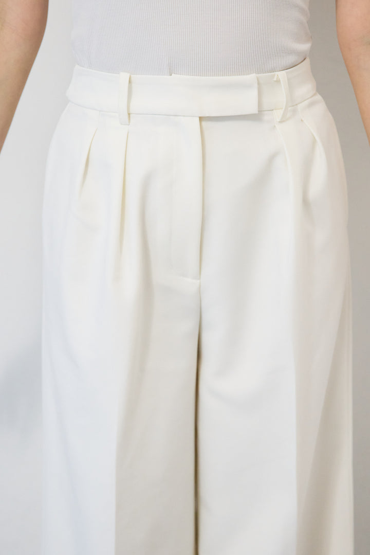 [SET]ラメ混ツイード編み ビジューボタン ニットカーディガン+ストレートワイドデニムパンツ(2set)