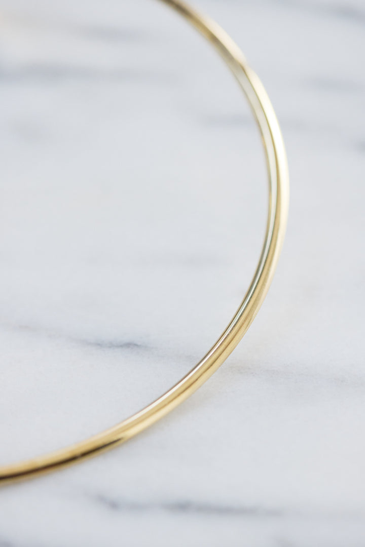 スリムカーブメタルチョーカー