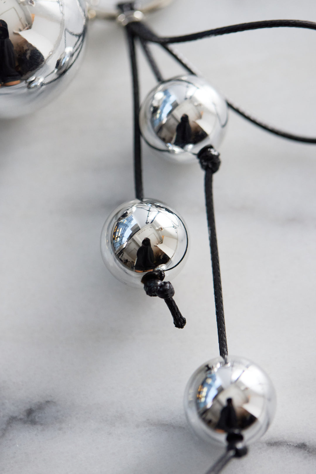 ミラーボールコードチャーム