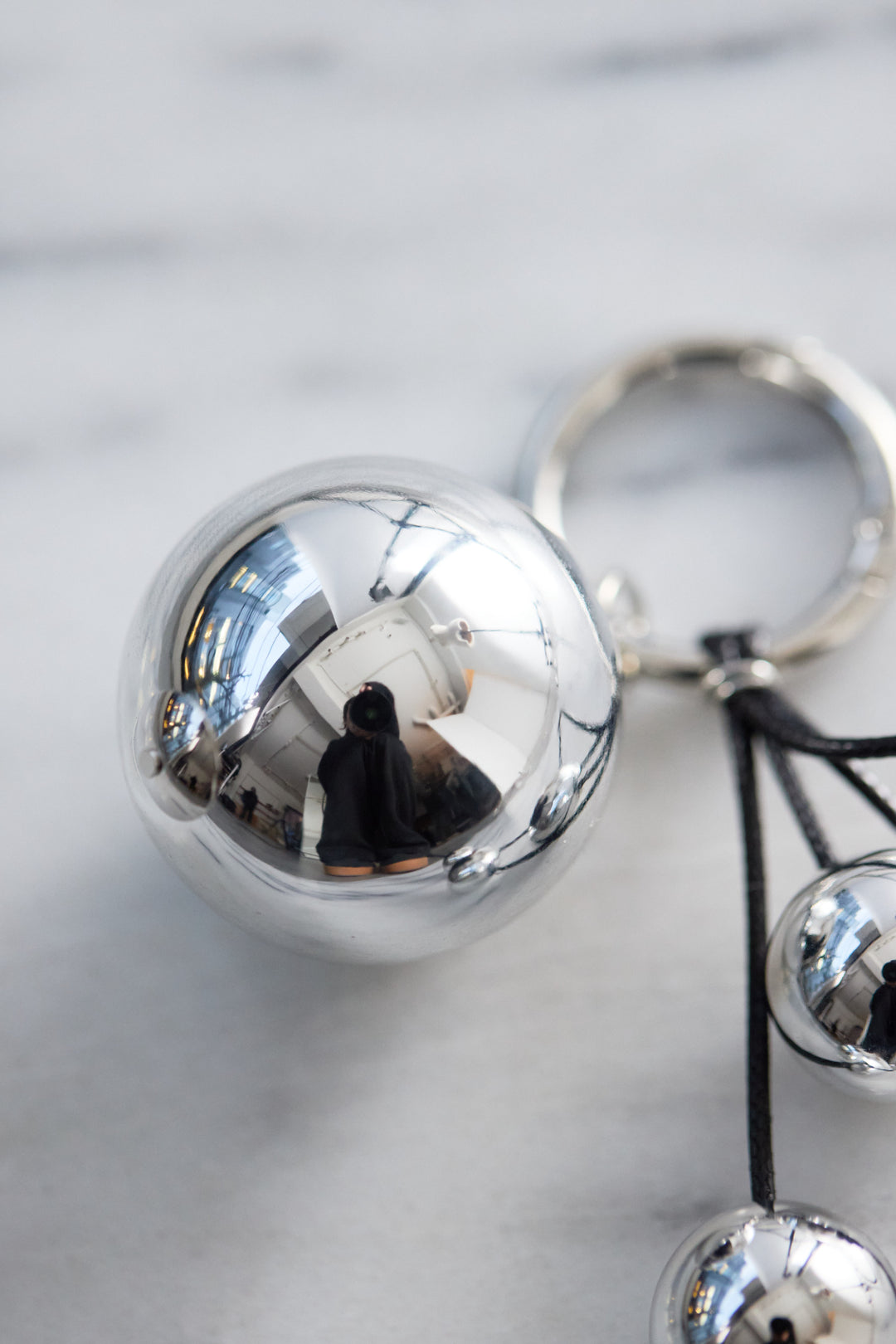 ミラーボールコードチャーム