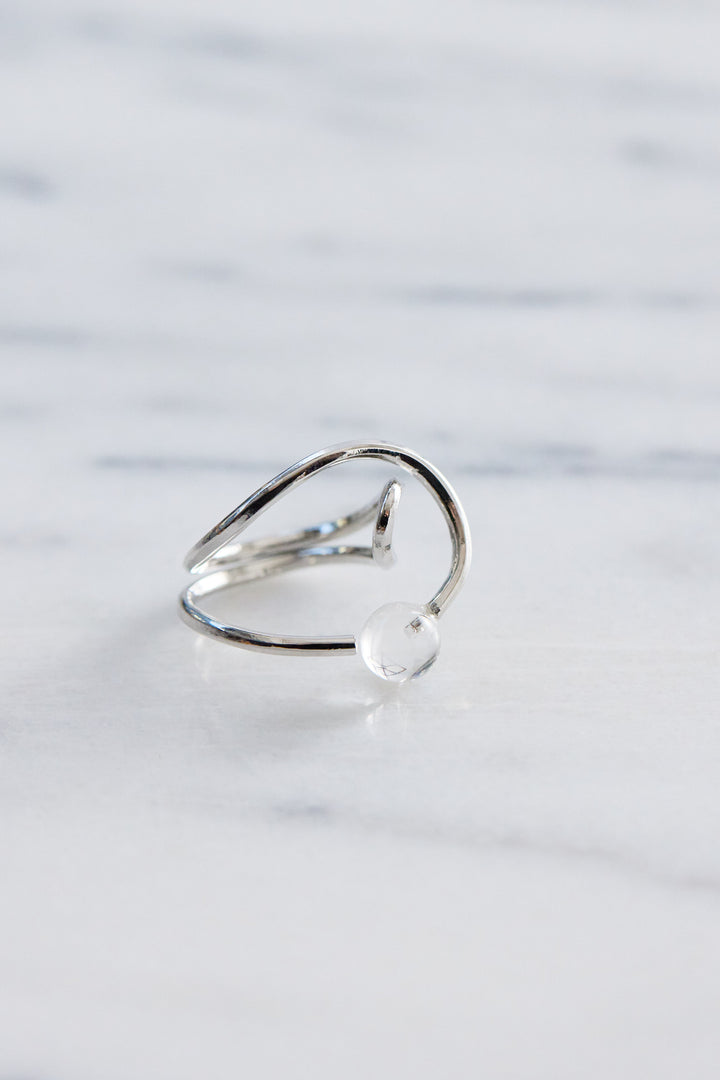 ニュアンスウェーブ ストーンリング