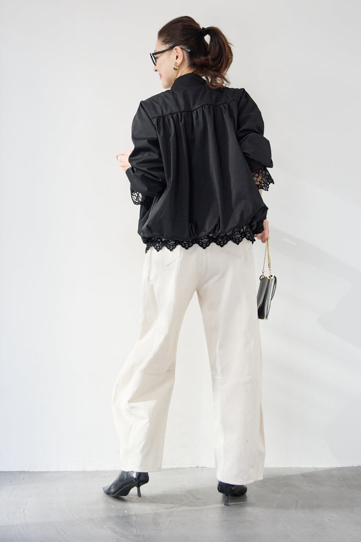 タックギャザーライトジャケット