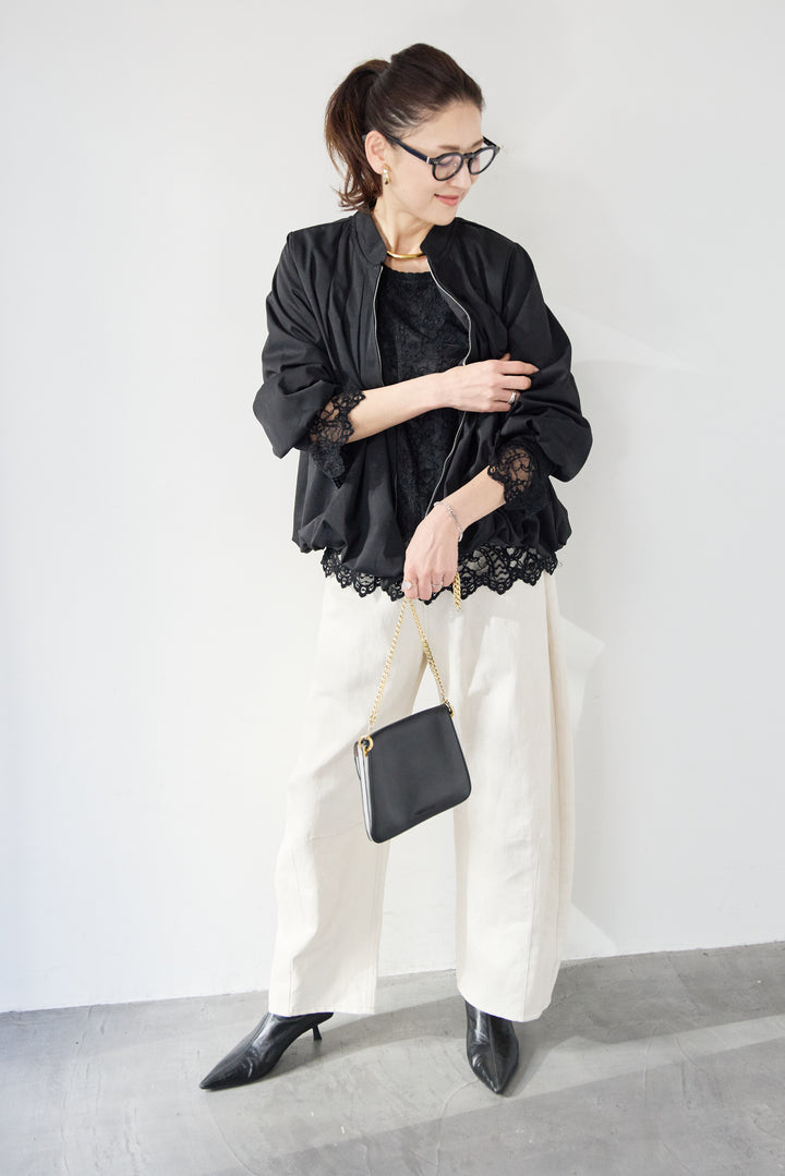 タックギャザーライトジャケット