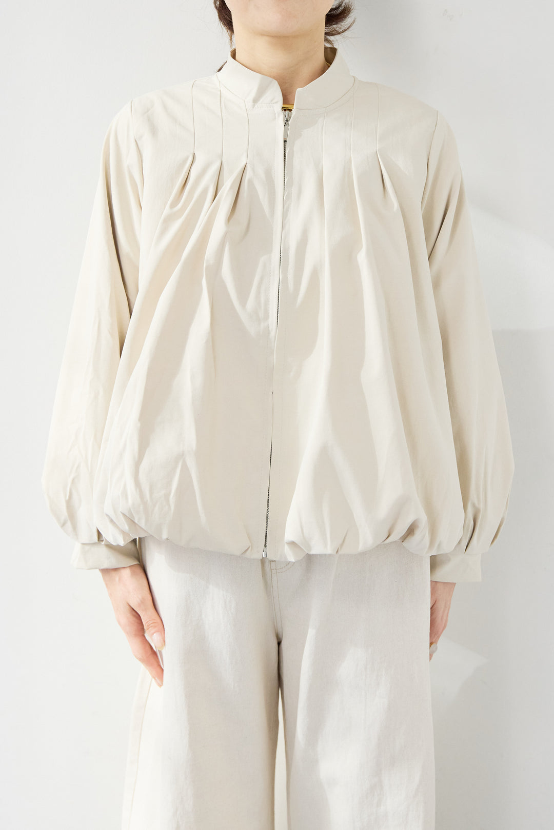 タックギャザーライトジャケット