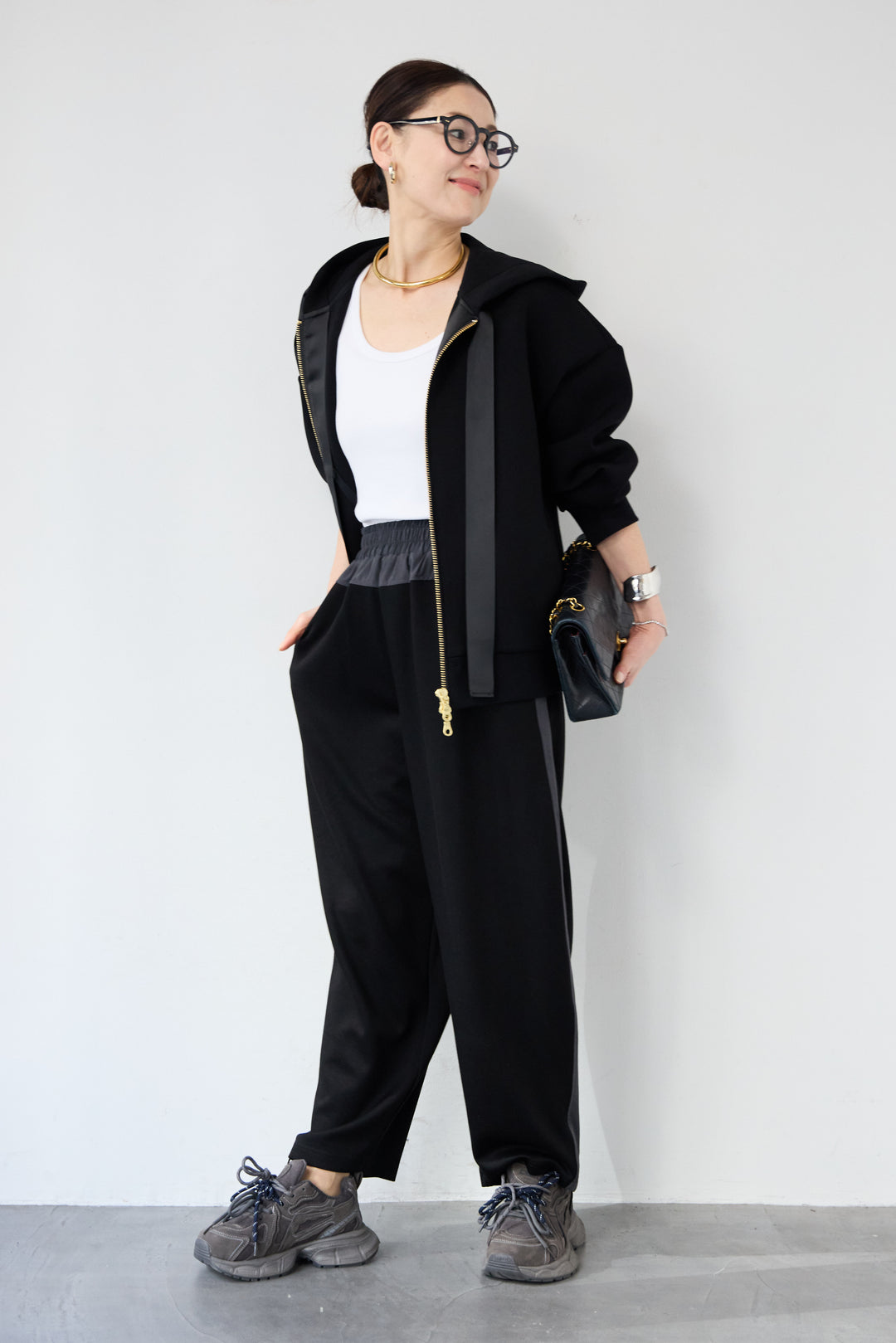 グログランリボン ダンボールパーカー