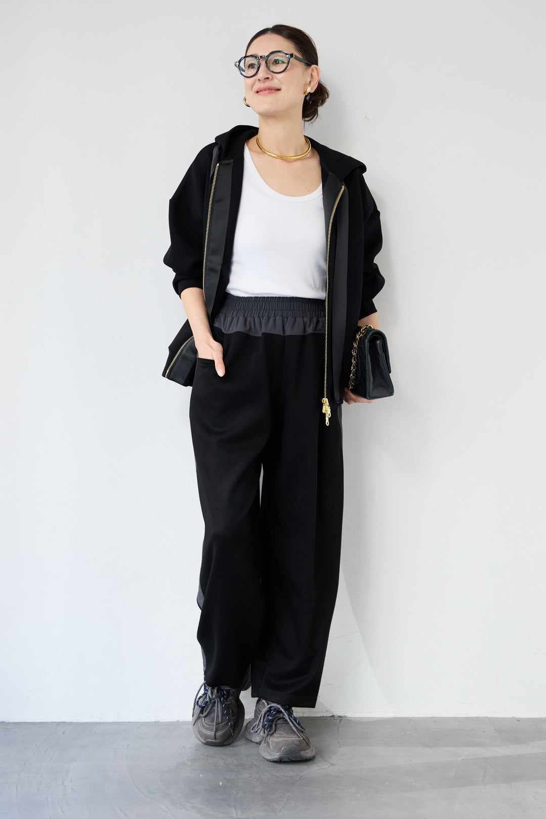 グログランリボン ダンボールパーカー