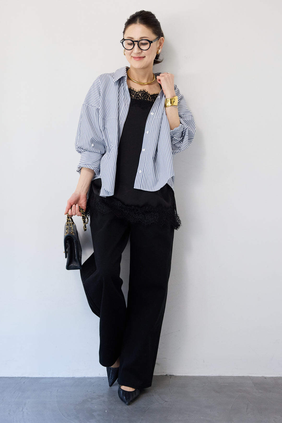 2WAYタックスリーブシャツ