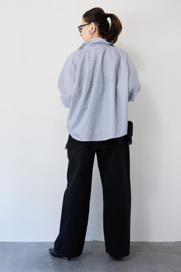 2WAYタックスリーブシャツ