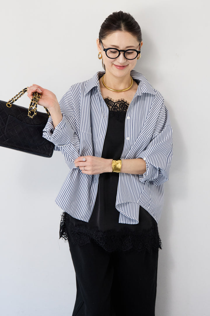 2WAYタックスリーブシャツ