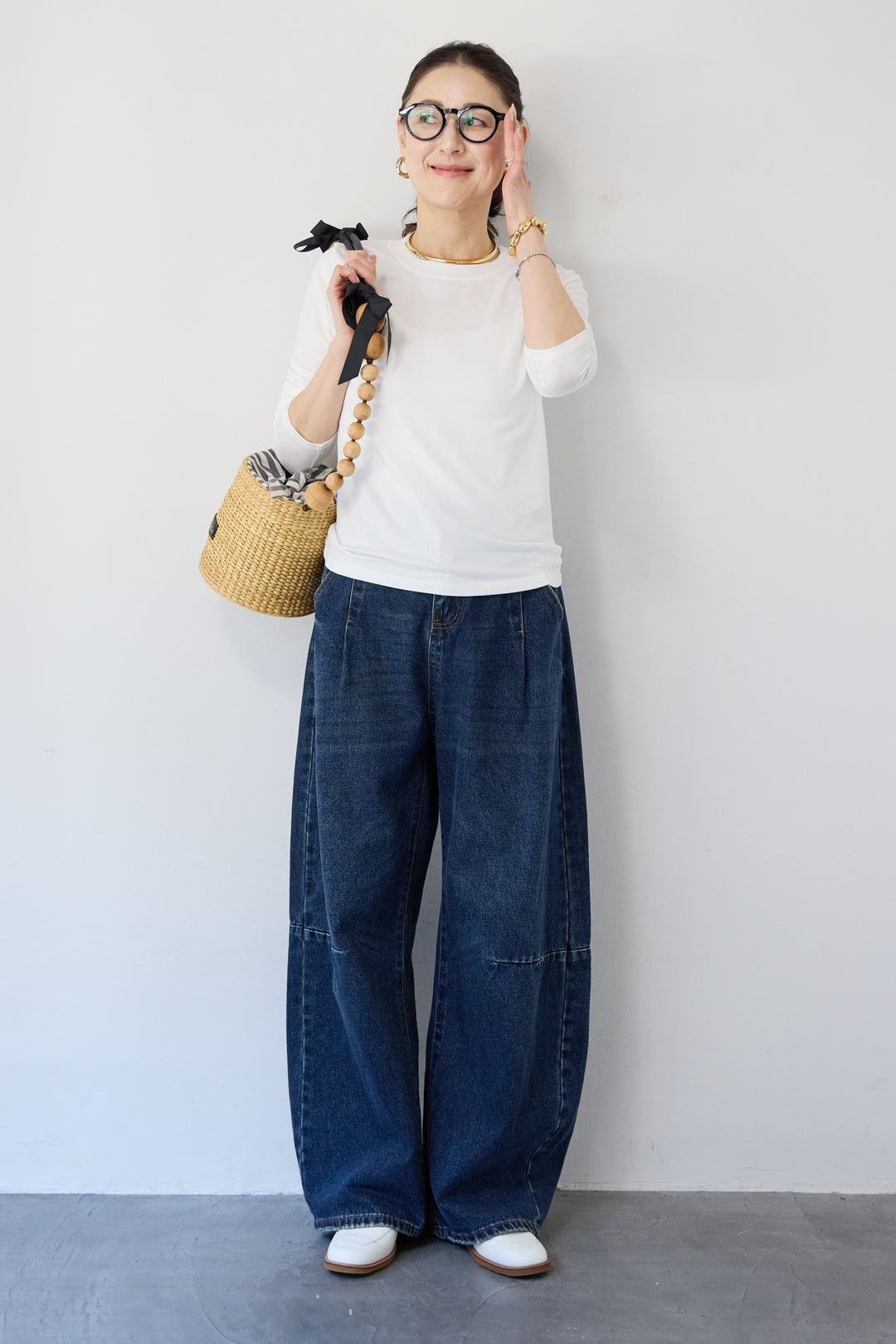 ソフトタッチ クルーネックTシャツ