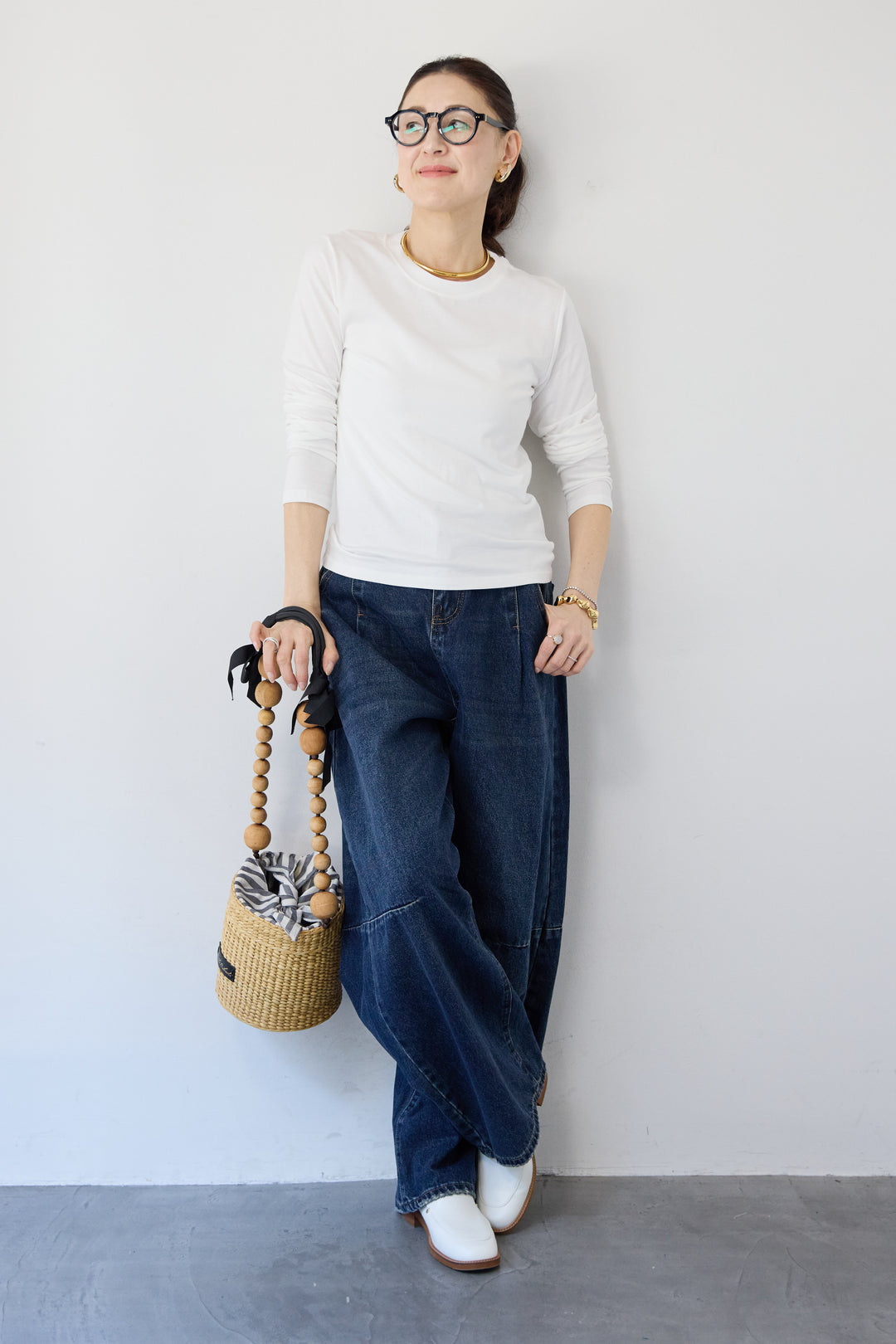 ソフトタッチ クルーネックTシャツ