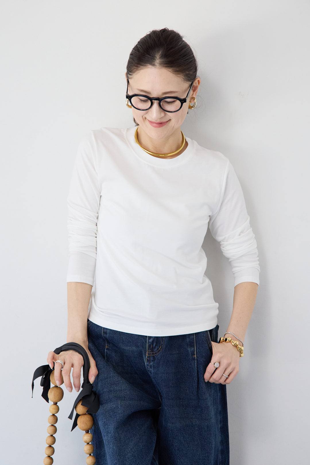 ソフトタッチ クルーネックTシャツ