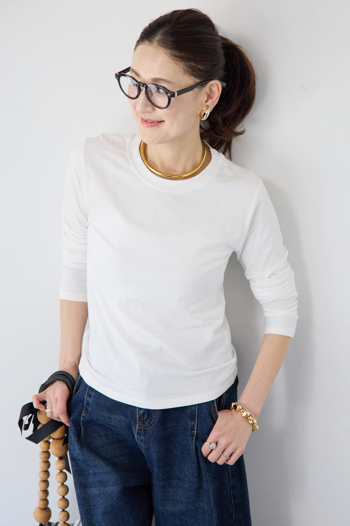 ソフトタッチ クルーネックTシャツ