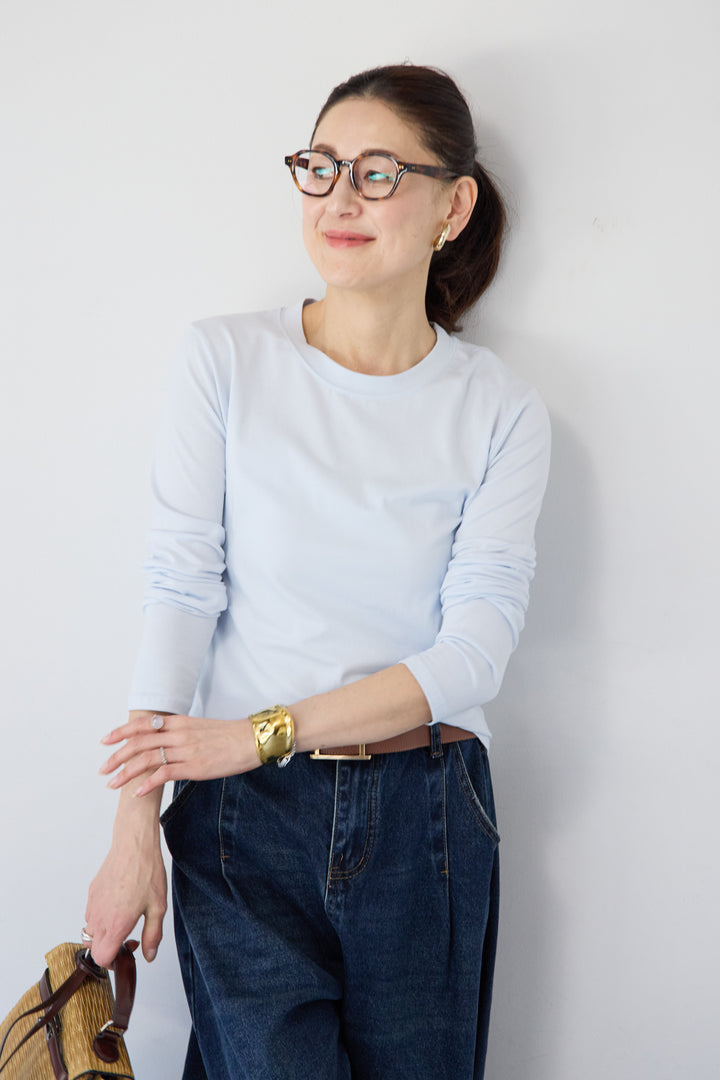 ソフトタッチ クルーネックTシャツ