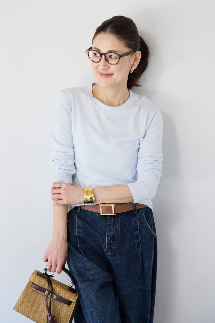 ソフトタッチ クルーネックTシャツ