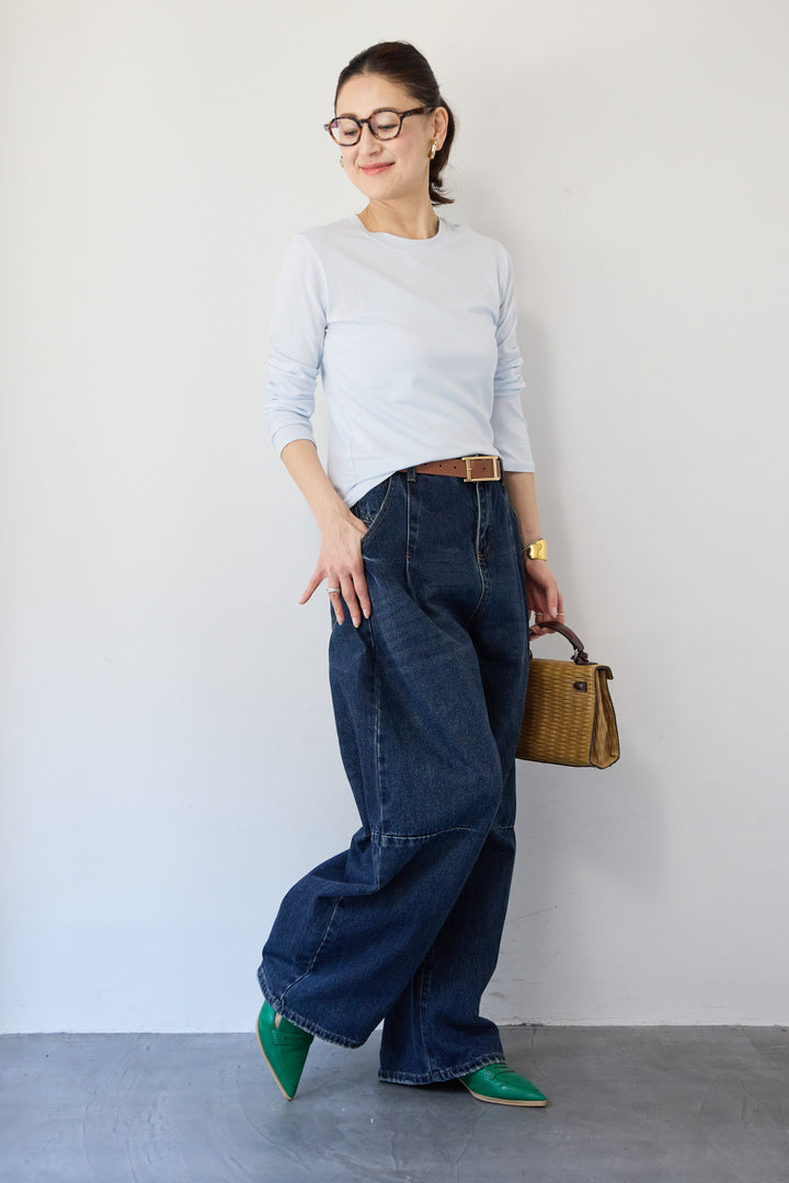 ソフトタッチ クルーネックTシャツ