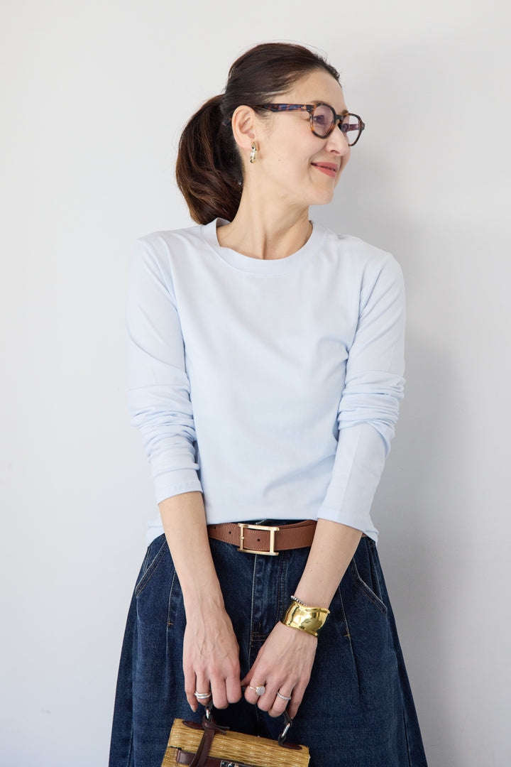 ソフトタッチ クルーネックTシャツ