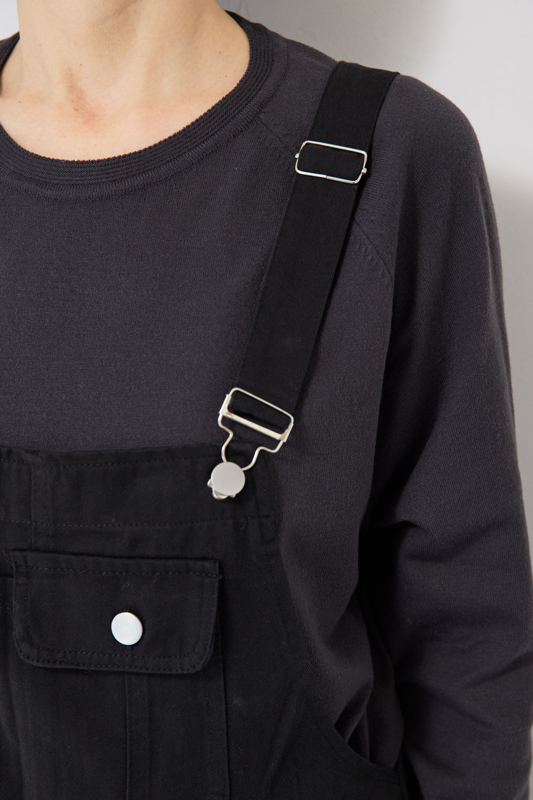 フロントポケット サロペットパンツ