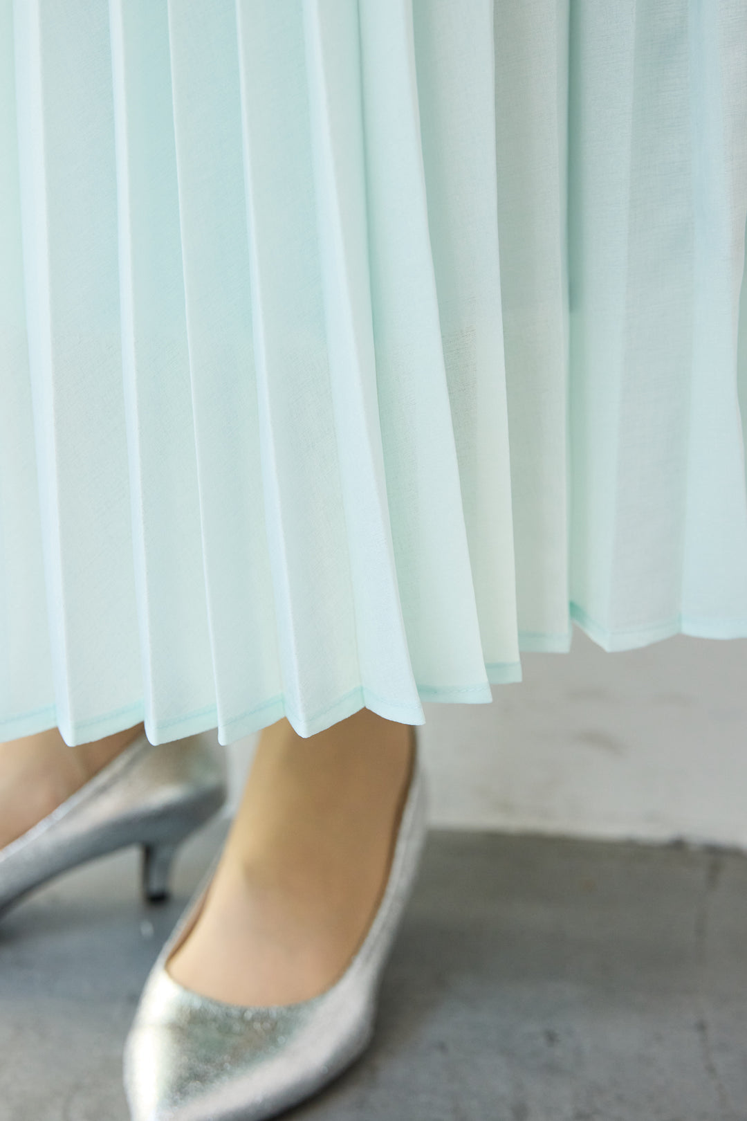 ポリエステルボイルプリーツスカート