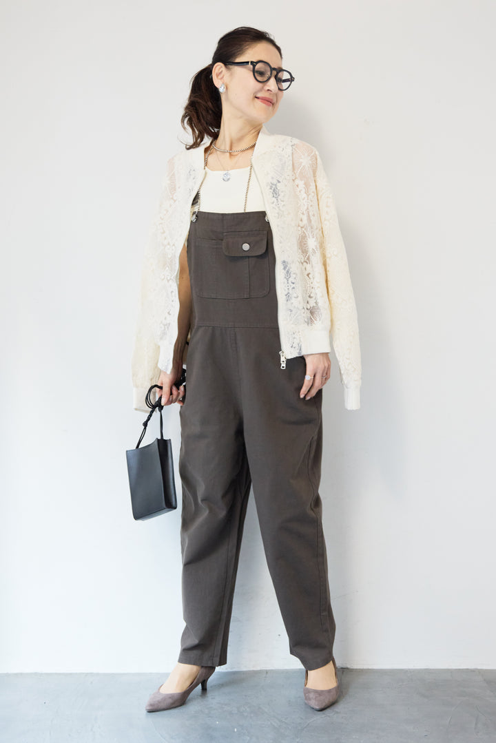 レースシアーブルゾン