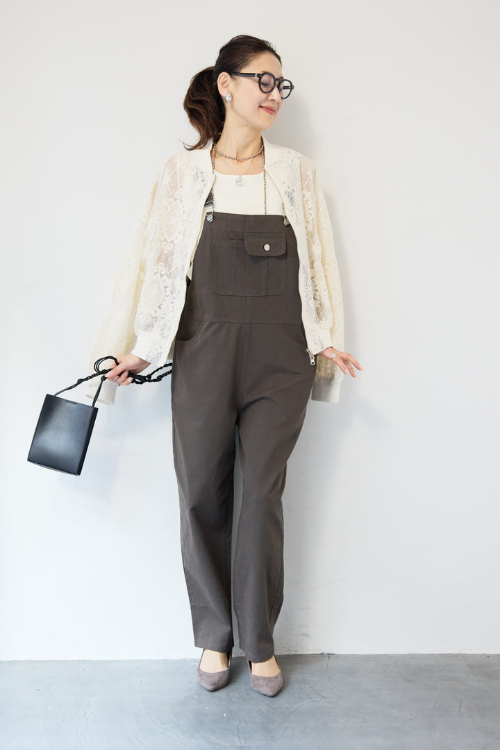 レースシアーブルゾン