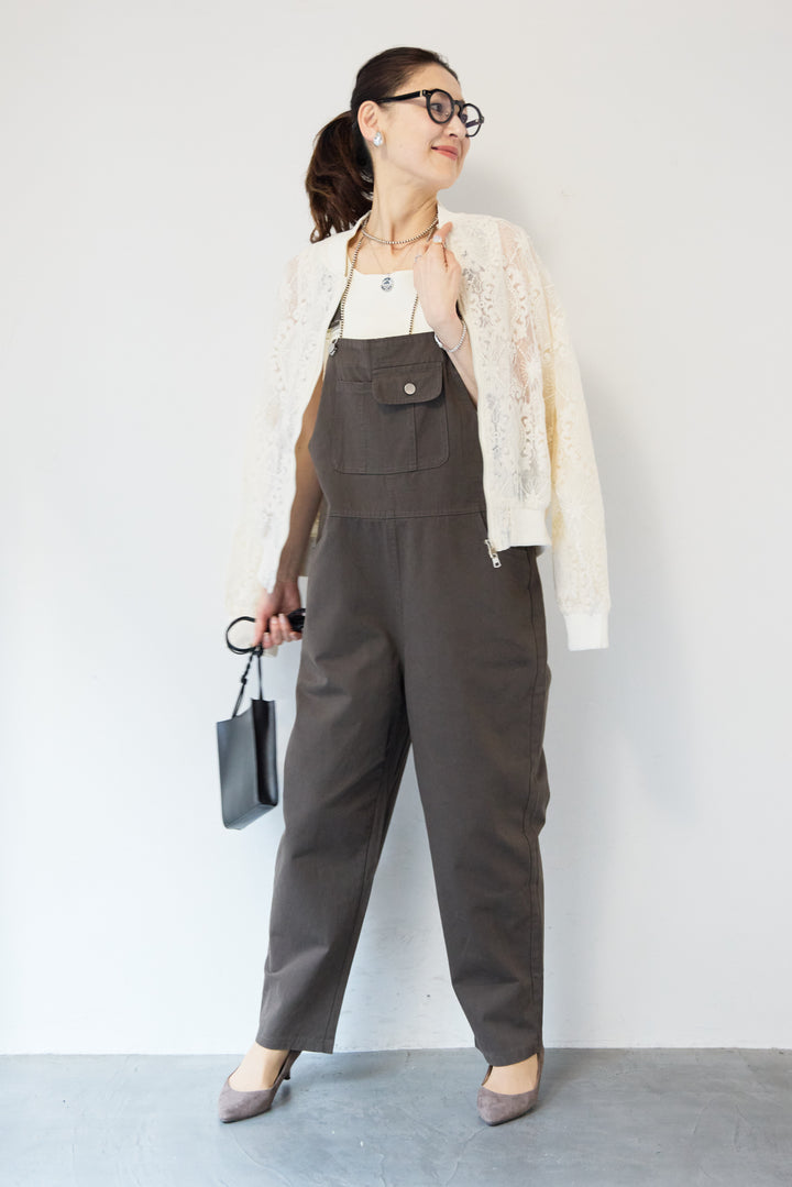 レースシアーブルゾン