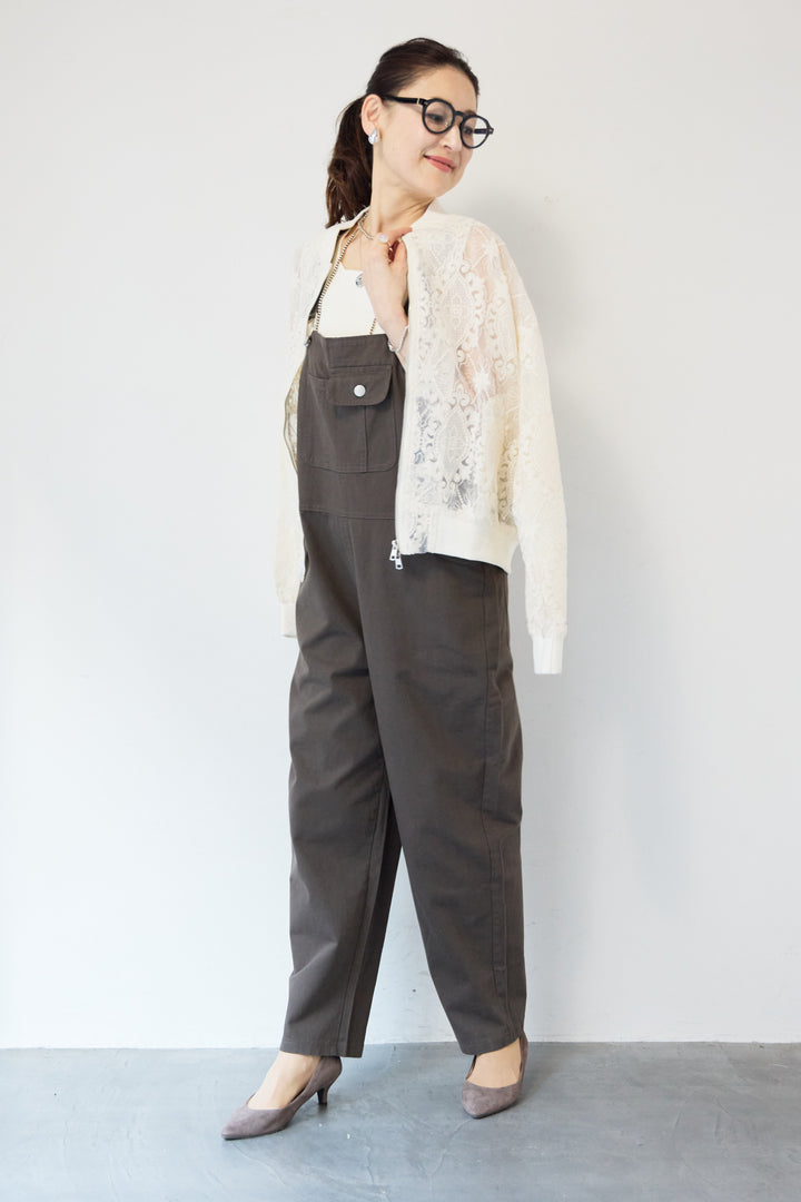 レースシアーブルゾン