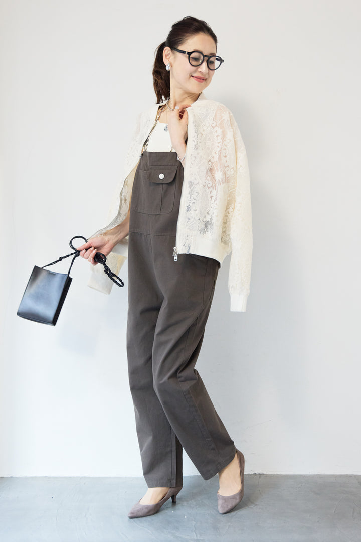 レースシアーブルゾン