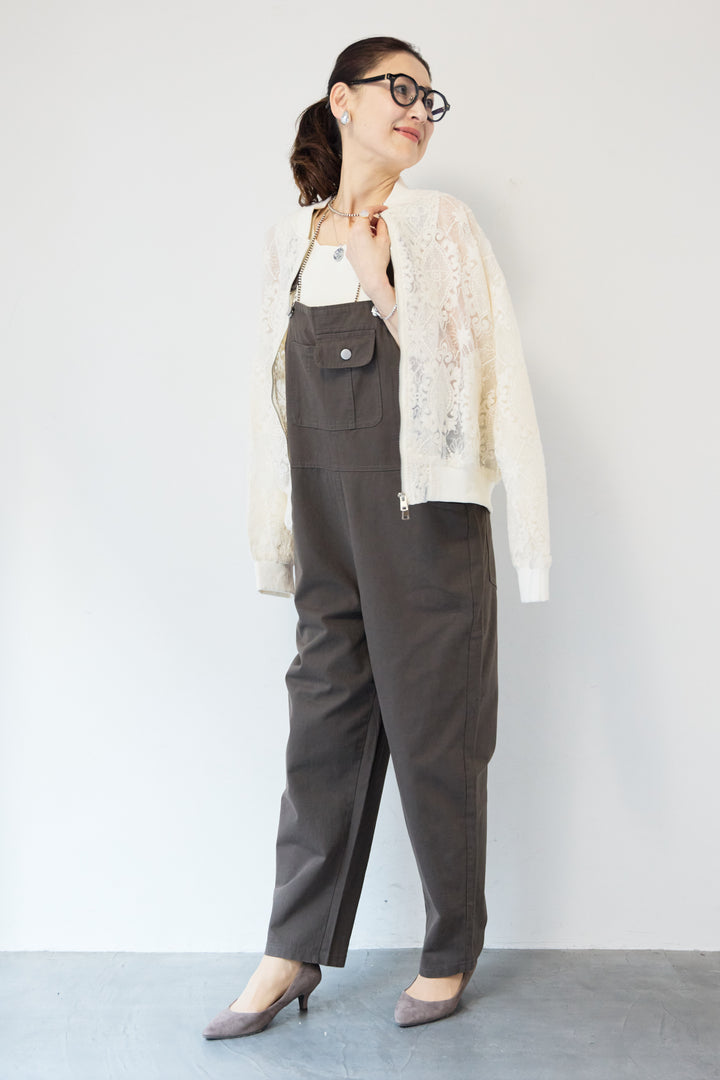 レースシアーブルゾン