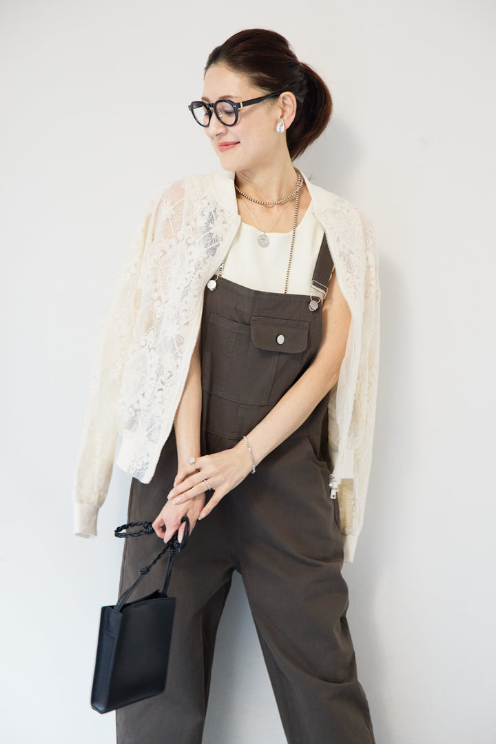 レースシアーブルゾン