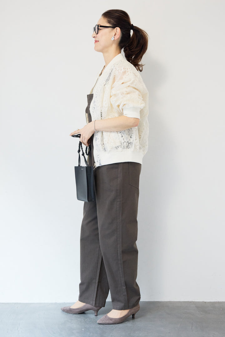 レースシアーブルゾン