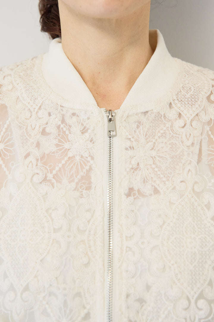 レースシアーブルゾン