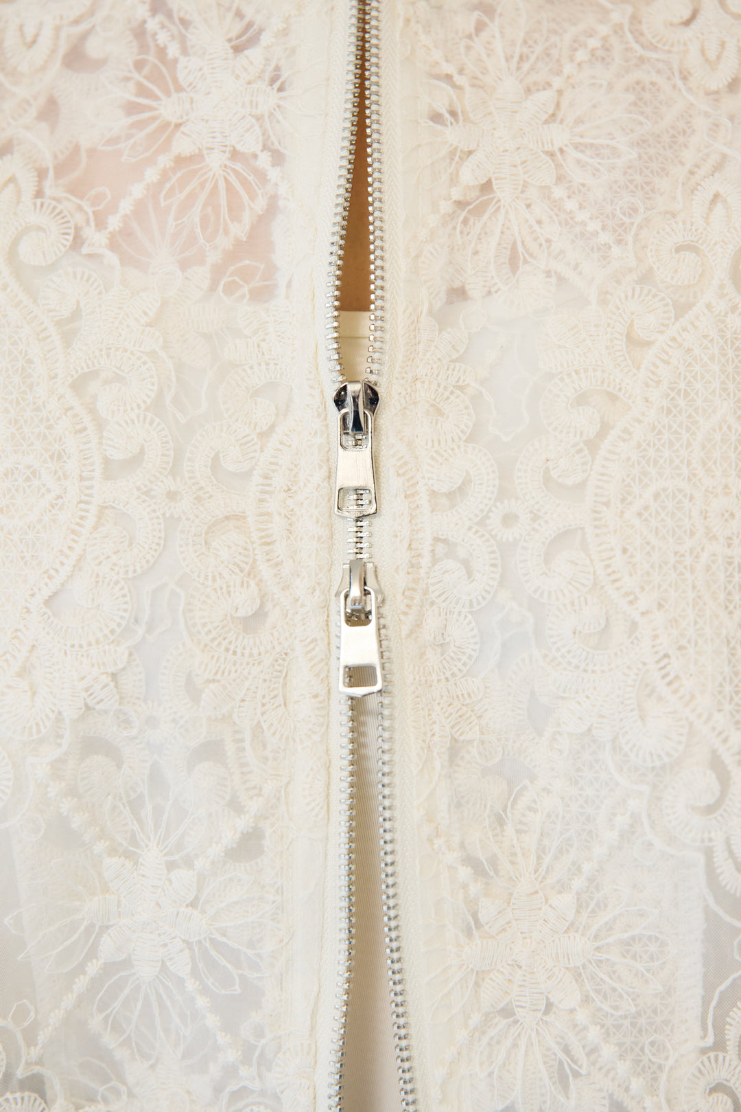 レースシアーブルゾン