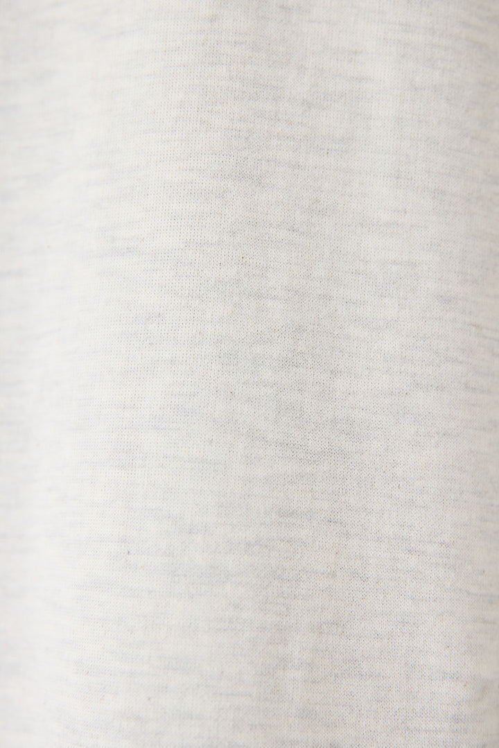 ハーフジップ・ルーズスウェットマキシワンピース