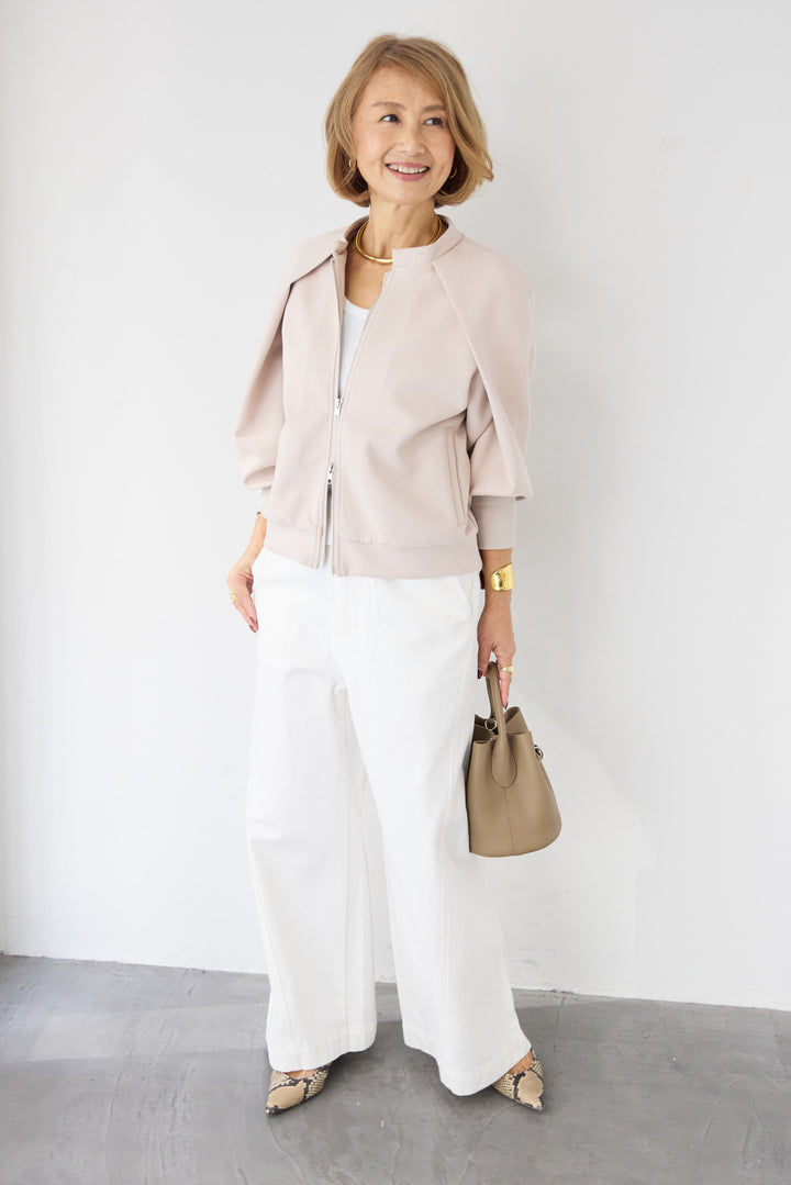 フロントライン セミワイド ストレートデニム