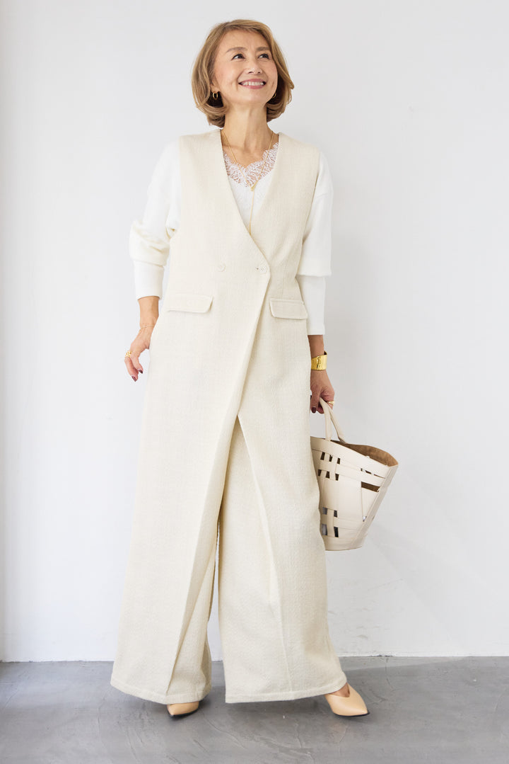 カシュクール・ツイードライクオールインワン