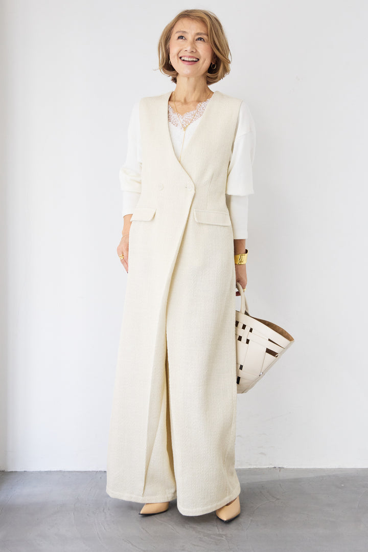 カシュクール・ツイードライクオールインワン