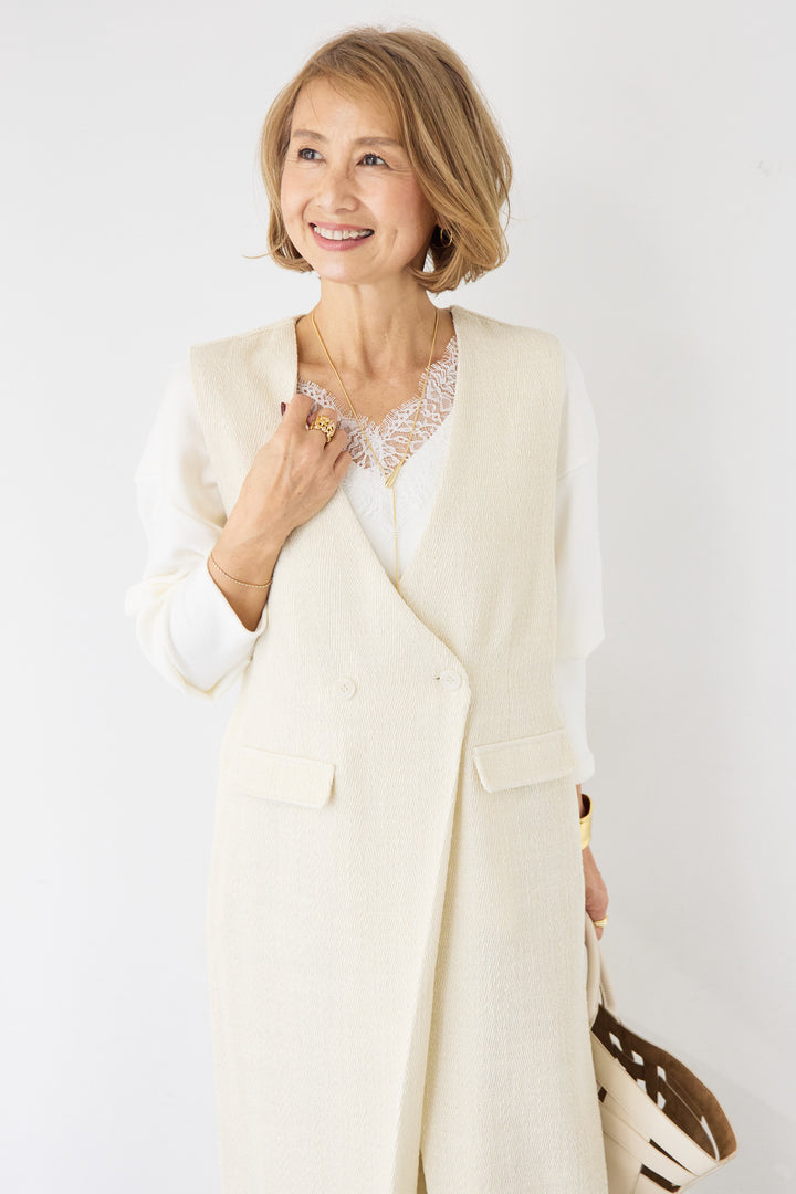 カシュクール・ツイードライクオールインワン