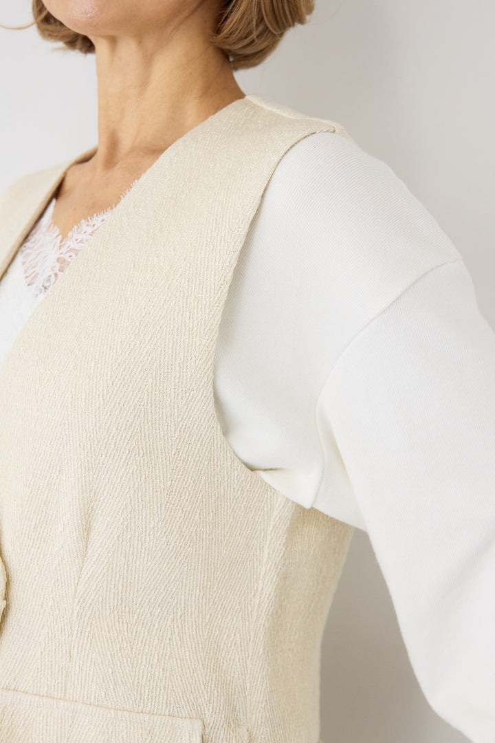 カシュクール・ツイードライクオールインワン