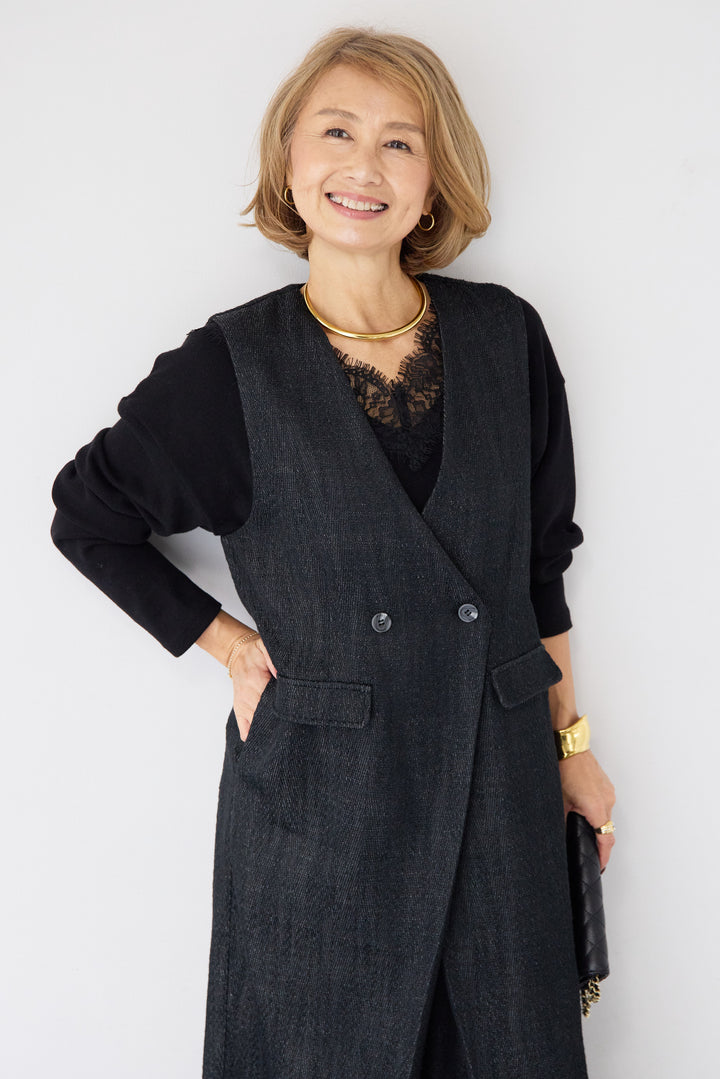 カシュクール・ツイードライクオールインワン