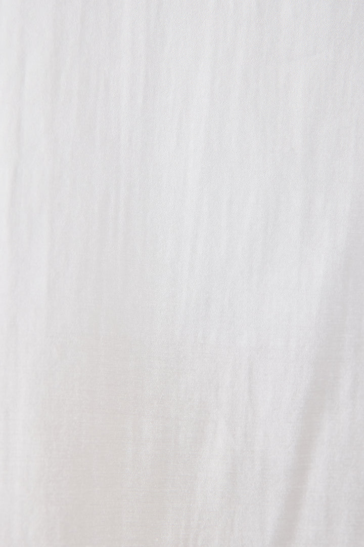 [SET]ボウタイ風ハイネック ボリュームスリーブブラウス+【2セットアップ】Vネックショートベスト × イージーワイドパンツ(2set)