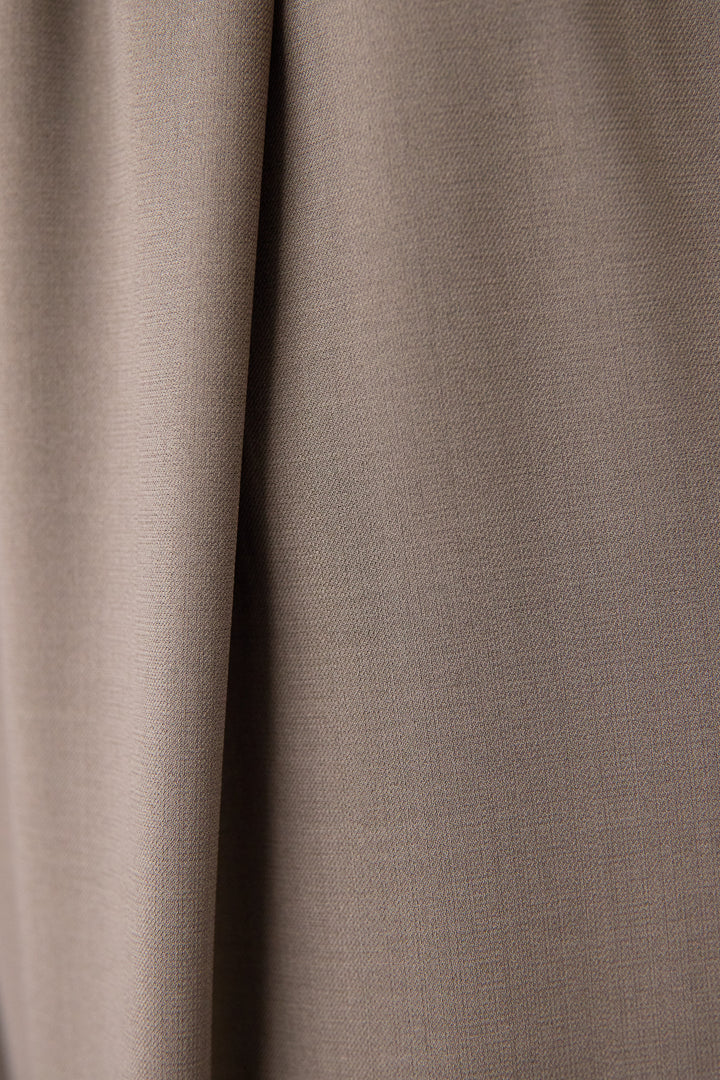 【2セットアップ】Vネックショートベスト × イージーワイドパンツ