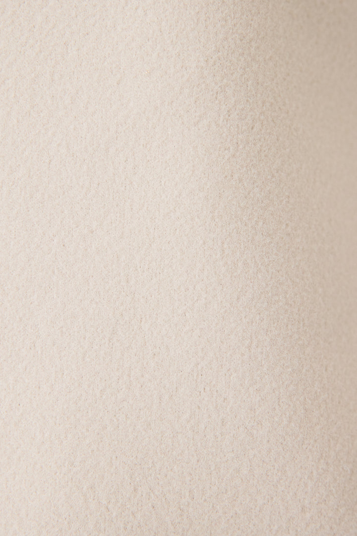 ウールライク・ノーカラー ロングジレ