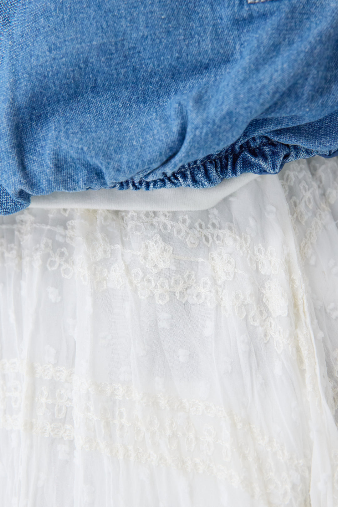 ボリュームスリーブ デニムブルゾン