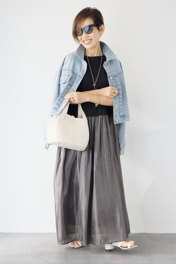 ショートデニムジャケット