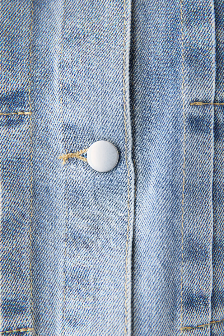 ショートデニムジャケット